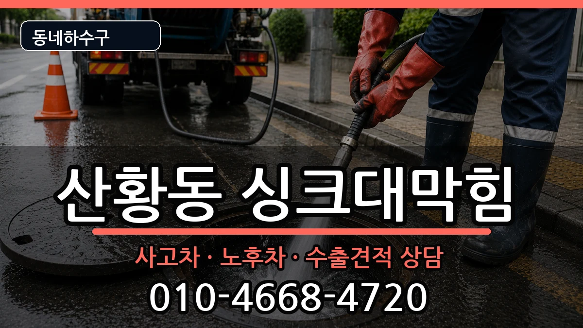 경기고양시일산동구산황동 싱크대막힘 경기고양시일산동구산황동 싱크대막힘 증상 처리 안내 이미지 2