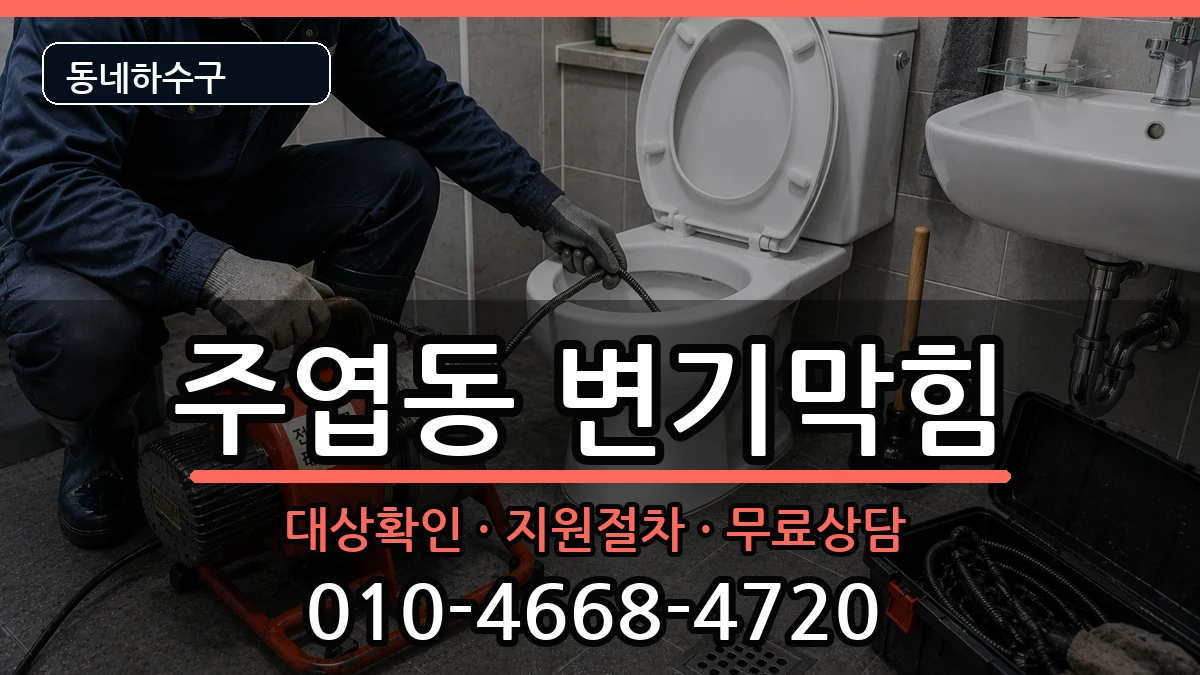 경기고양시일산서구주엽동 변기막힘 경기고양시일산서구주엽동 변기막힘 증상 처리 안내 이미지 3
