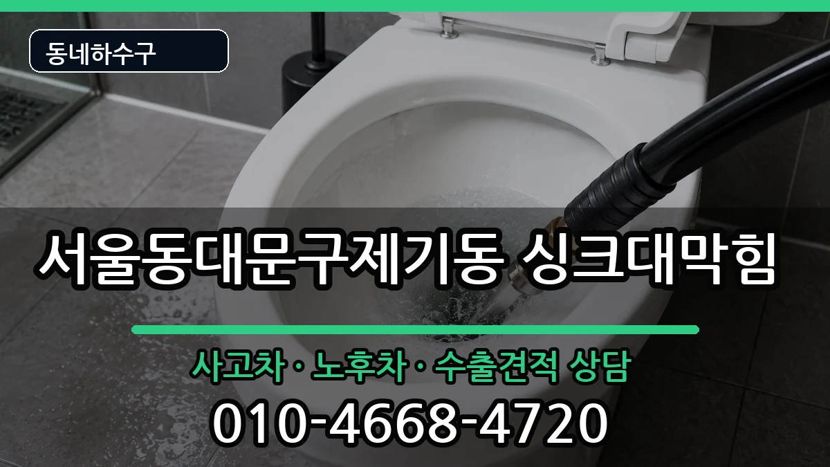 서울동대문구제기동 싱크대막힘 서울동대문구제기동 싱크대막힘 증상 처리 안내 이미지 3