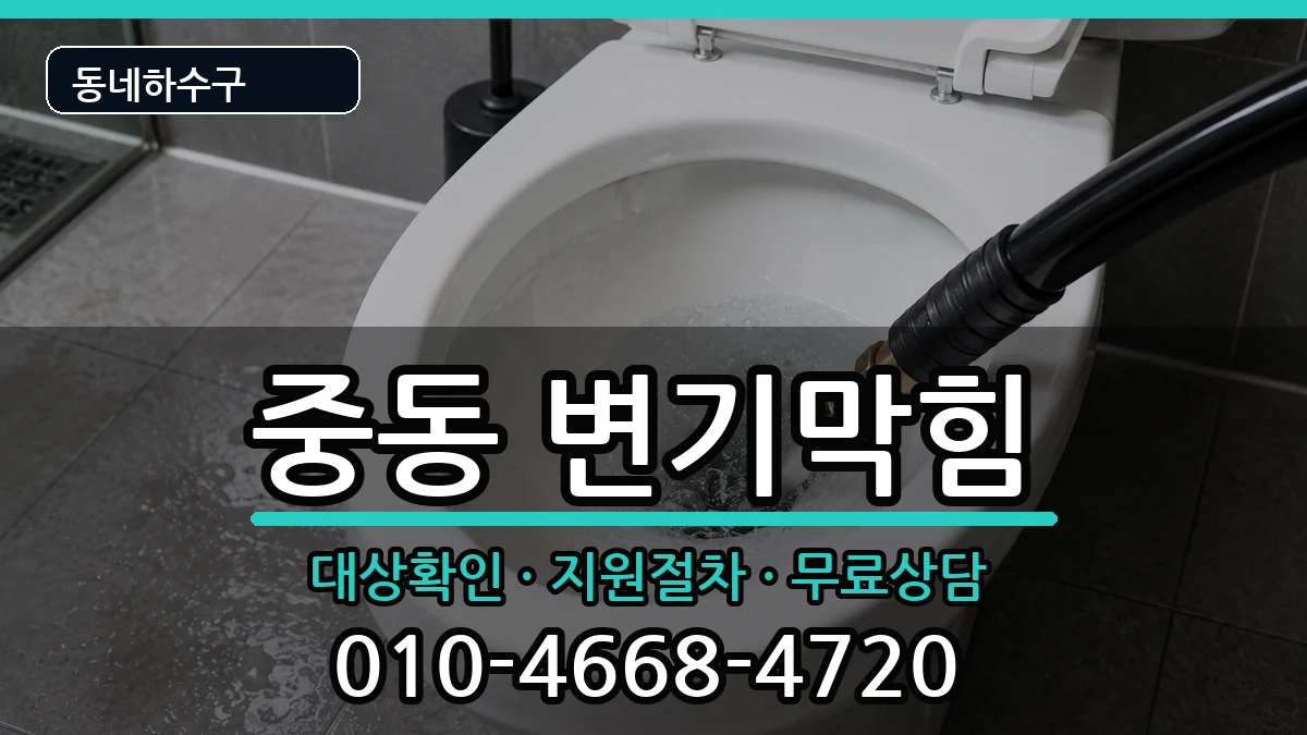 경기용인시기흥구중동 변기막힘 경기용인시기흥구중동 변기막힘 증상 처리 안내 이미지 2