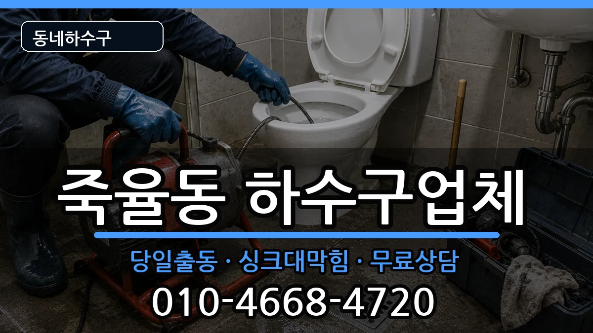 경기시흥시죽율동 하수구막힘 경기시흥시죽율동 하수구막힘 증상 처리 안내 이미지 3
