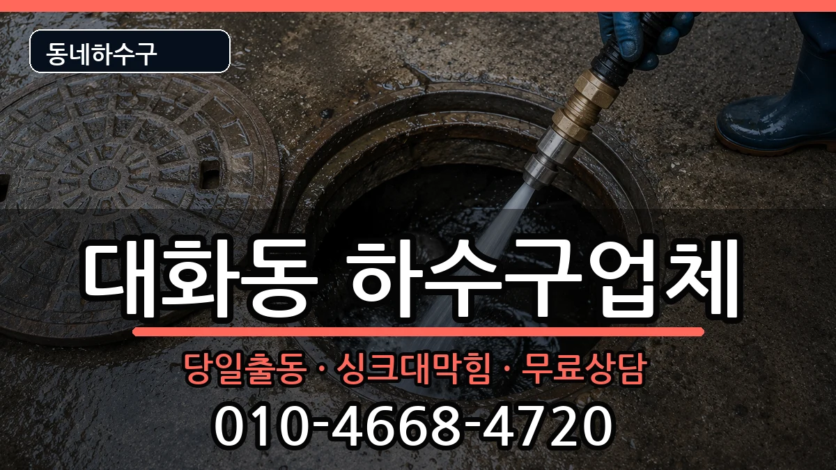 경기고양시일산서구대화동 하수구막힘 경기고양시일산서구대화동 하수구막힘 증상 처리 안내 이미지 2