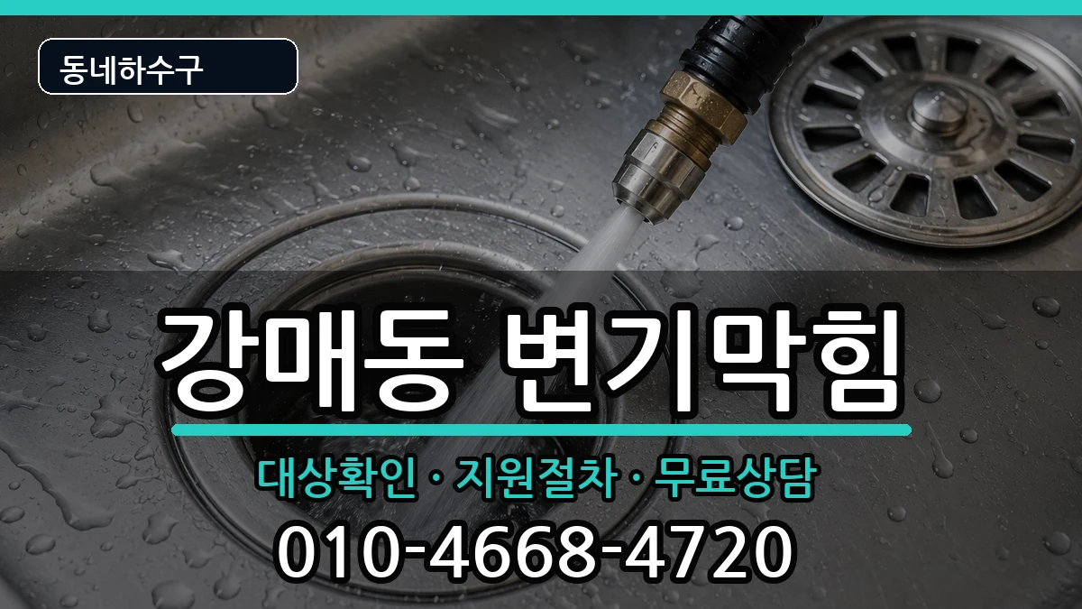 경기고양시덕양구강매동 변기막힘 증상 처리 안내 이미지 1