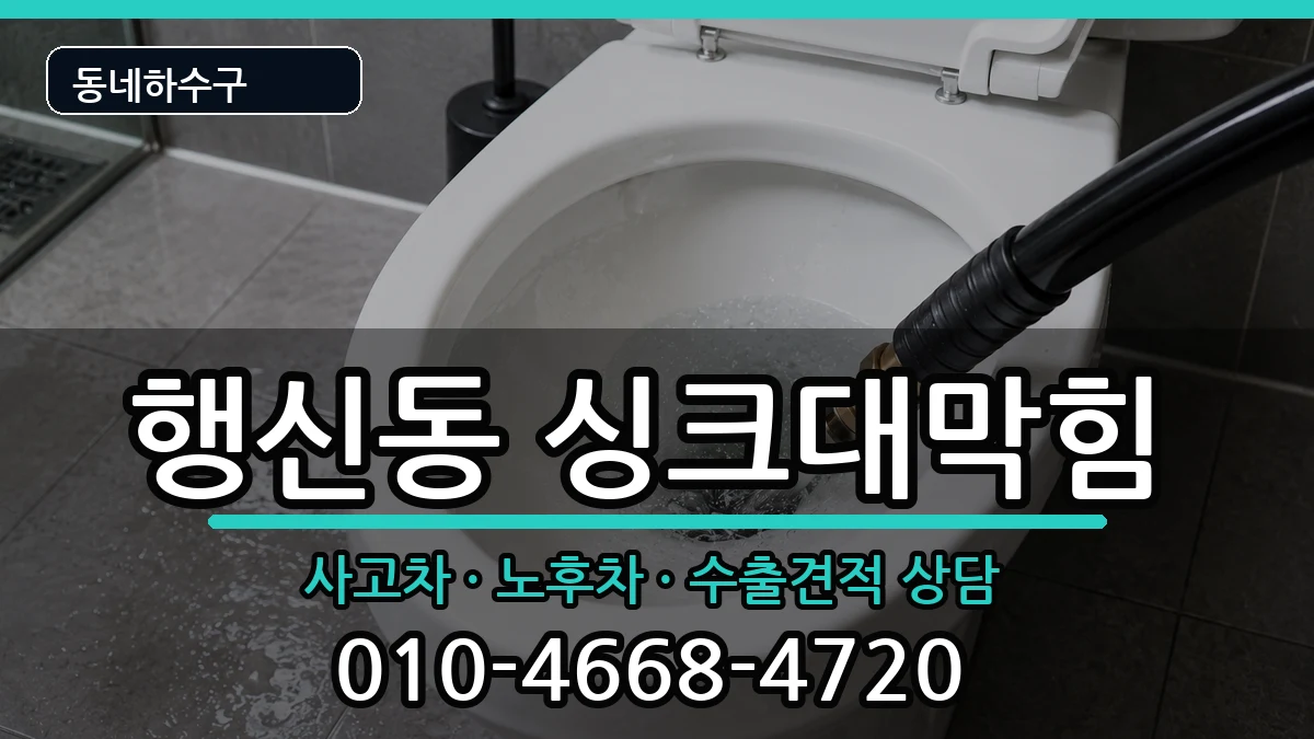 경기고양시덕양구행신동 싱크대막힘 증상 처리 안내 이미지 3