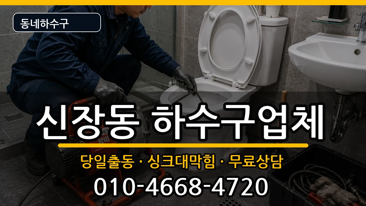 경기평택시신장동 하수구막힘 경기평택시신장동 하수구막힘 증상 처리 안내 이미지 2
