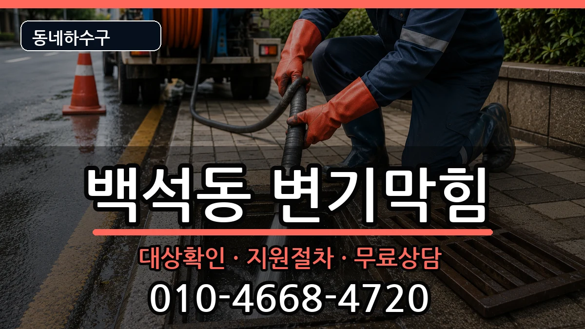 경기고양시일산동구백석동 변기막힘 경기고양시일산동구백석동 변기막힘 증상 처리 안내 이미지 3