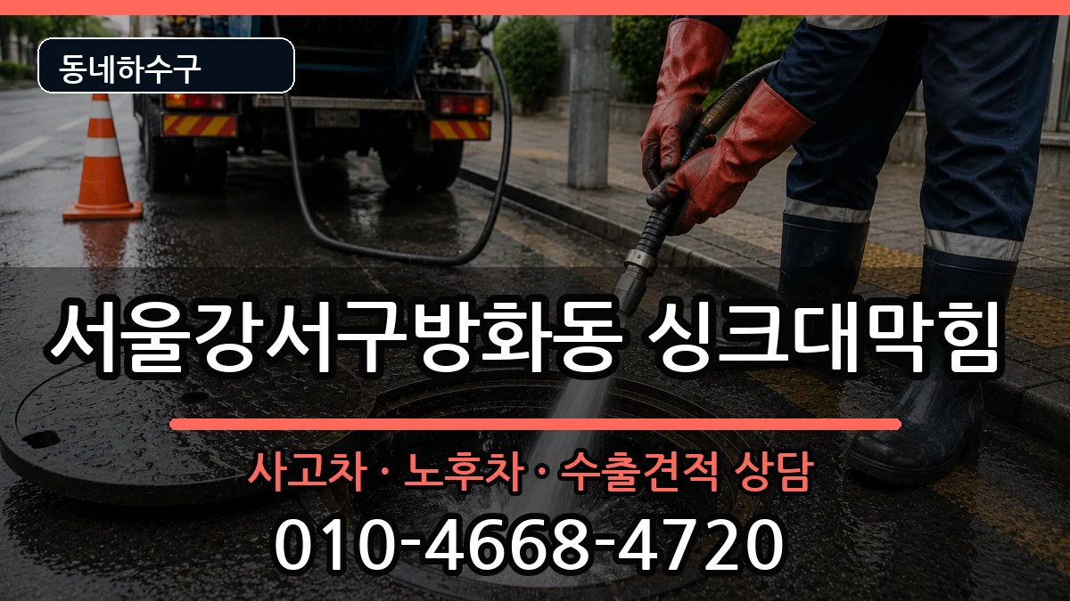 서울강서구방화동 싱크대막힘 서울강서구방화동 싱크대막힘 증상 처리 안내 이미지 2
