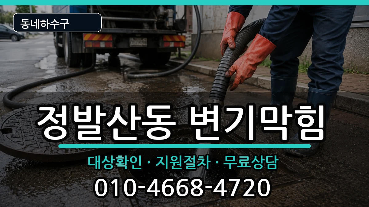 경기고양시일산동구정발산동 변기막힘 경기고양시일산동구정발산동 변기막힘 증상 처리 안내 이미지 1