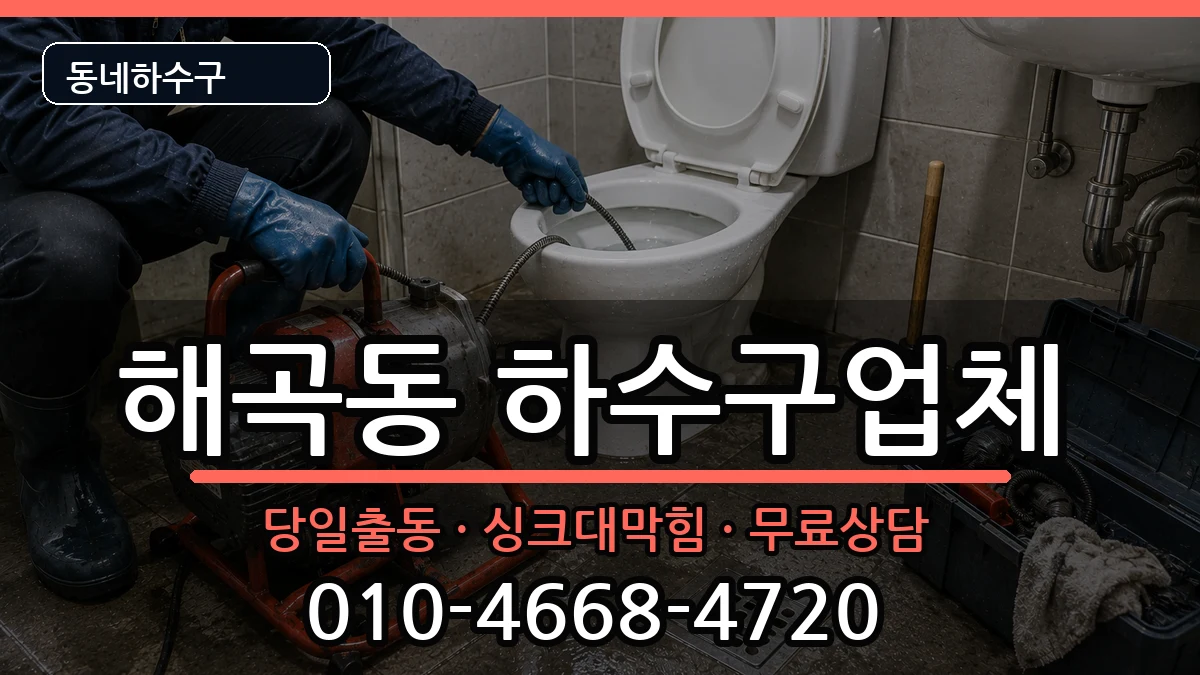 경기용인시처인구해곡동 하수구막힘 경기용인시처인구해곡동 하수구막힘 증상 처리 안내 이미지 3