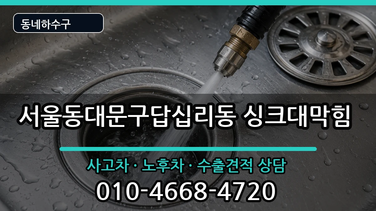서울동대문구답십리동 싱크대막힘 서울동대문구답십리동 싱크대막힘 증상 처리 안내 이미지 2