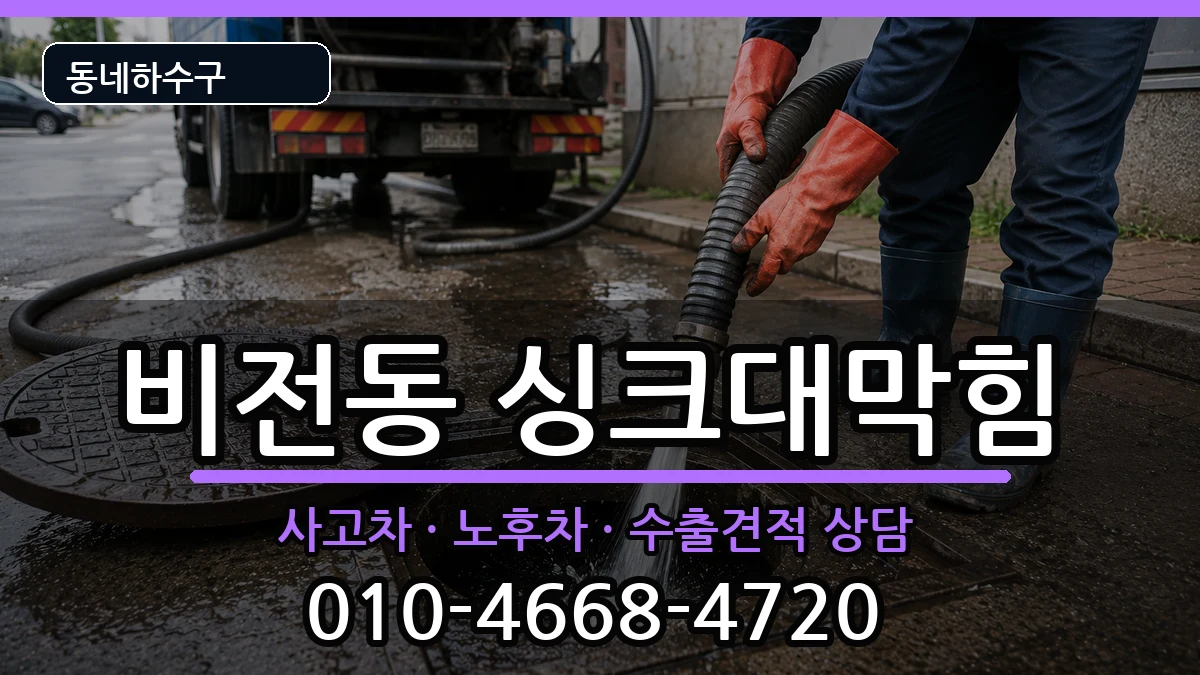 경기평택시비전동 싱크대막힘 경기평택시비전동 싱크대막힘 증상 처리 안내 이미지 3