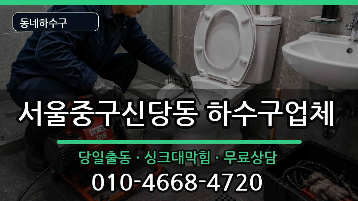 서울중구신당동 하수구막힘 서울중구신당동 하수구막힘 증상 처리 안내 이미지 2