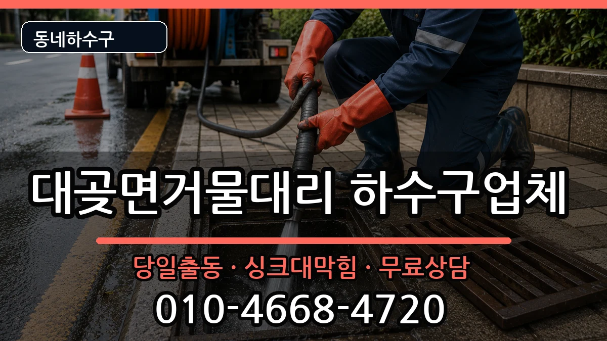 경기김포시대곶면거물대리 하수구막힘 경기김포시대곶면거물대리 하수구막힘 증상 처리 안내 이미지 1
