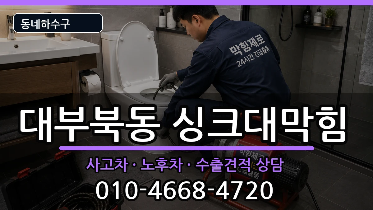 경기안산시단원구대부북동 싱크대막힘 경기안산시단원구대부북동 싱크대막힘 증상 처리 안내 이미지 2