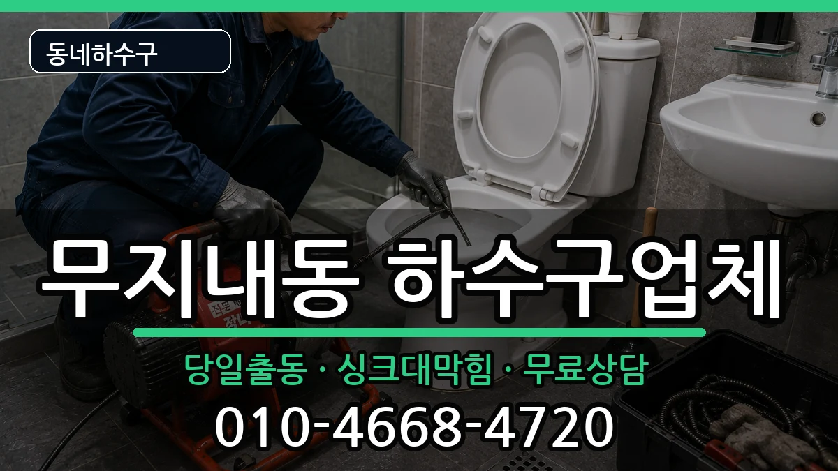경기시흥시무지내동 하수구막힘 경기시흥시무지내동 하수구막힘 증상 처리 안내 이미지 3