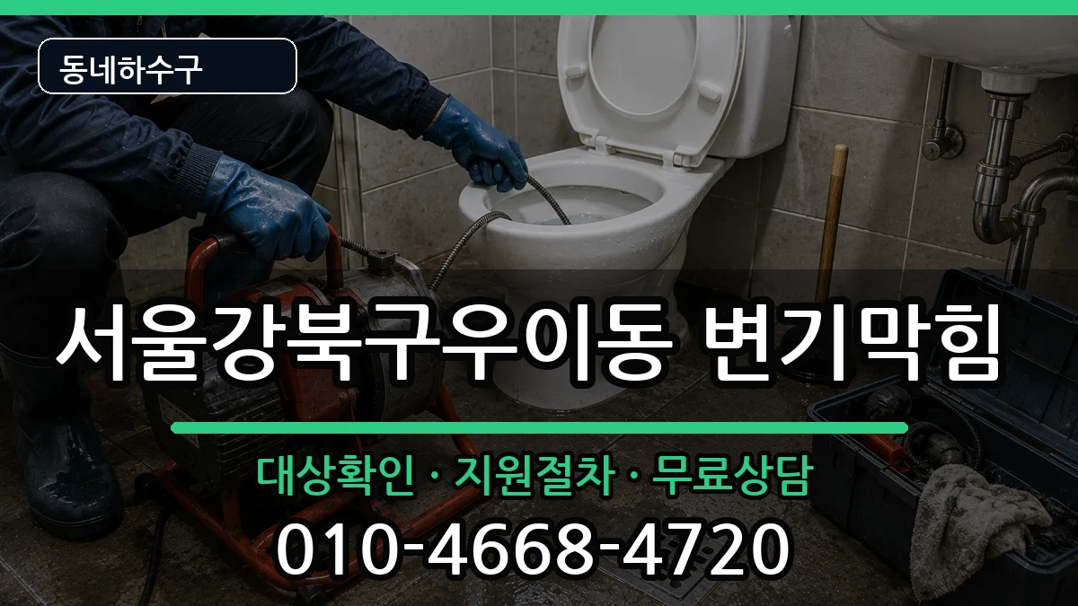 서울강북구우이동 변기막힘 서울강북구우이동 변기막힘 증상 처리 안내 이미지 2
