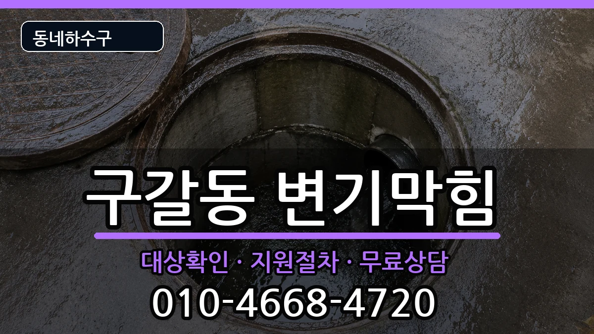 경기용인시기흥구구갈동 변기막힘 경기용인시기흥구구갈동 변기막힘 증상 처리 안내 이미지 1