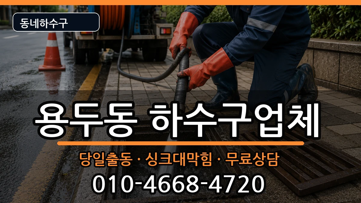 경기고양시덕양구용두동  하수구막힘 질문형
