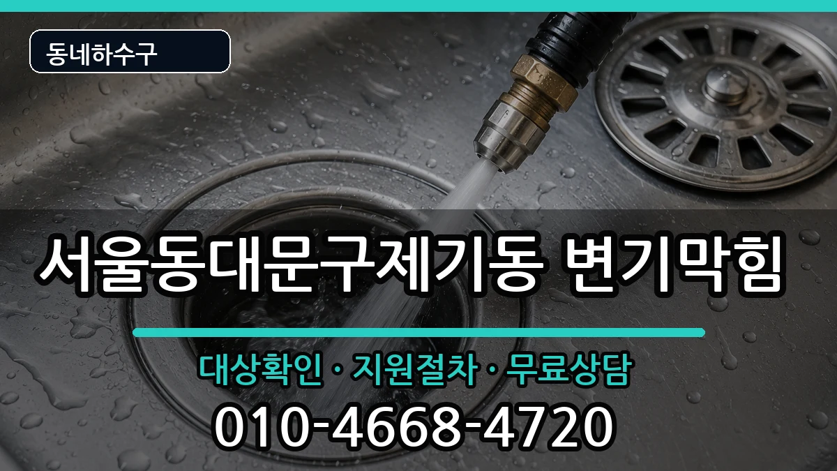 서울동대문구제기동 변기막힘 서울동대문구제기동 변기막힘 증상 처리 안내 이미지 2