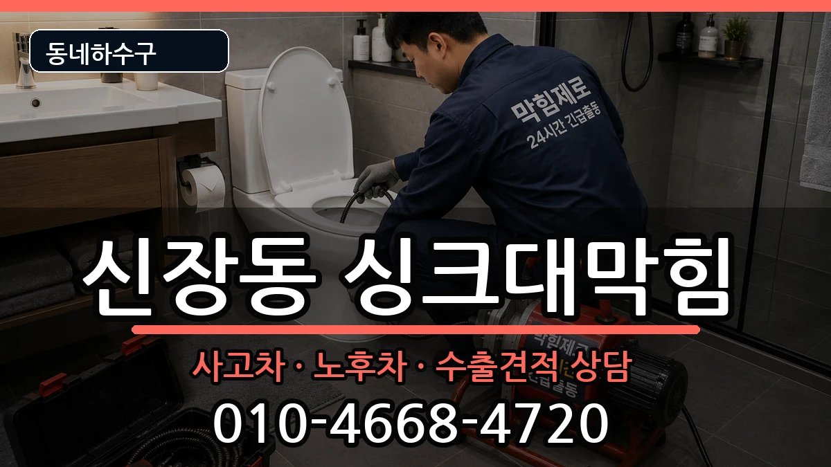 경기평택시신장동 싱크대막힘 경기평택시신장동 싱크대막힘 증상 처리 안내 이미지 3