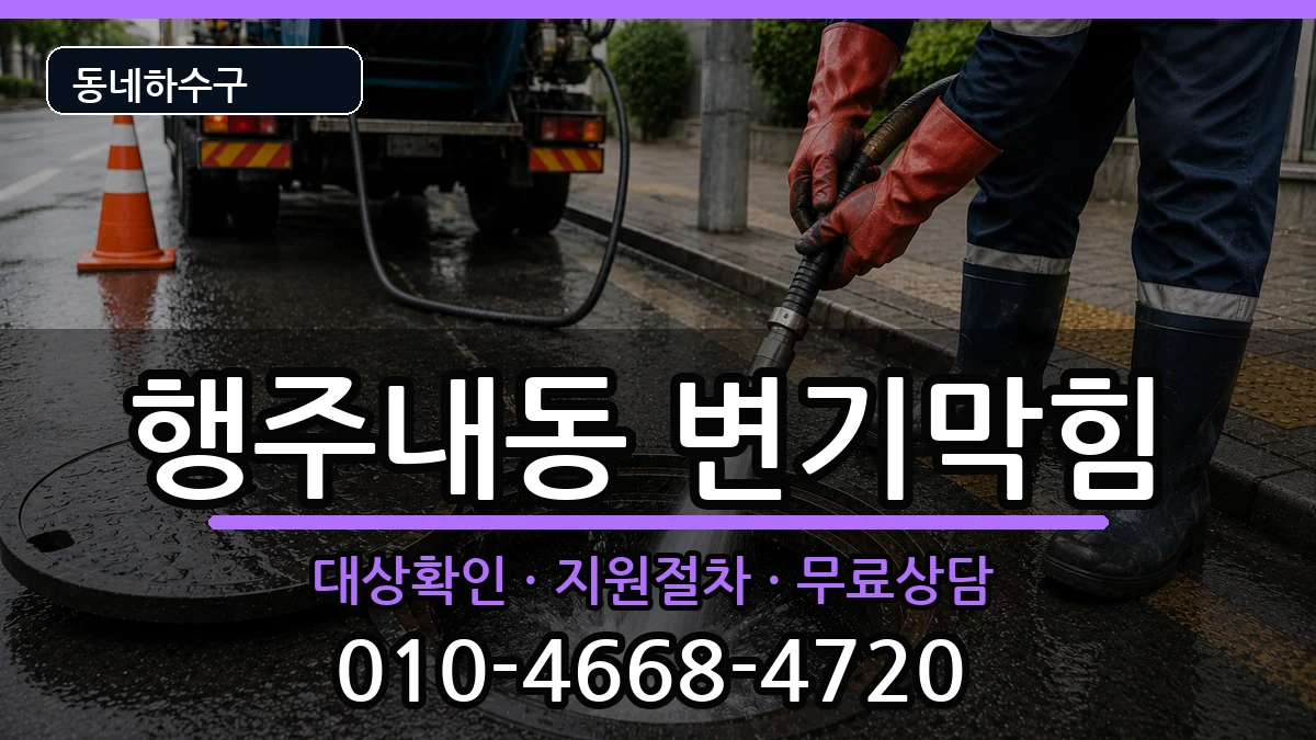 경기고양시덕양구행주내동 변기막힘 증상 처리 안내 이미지 2