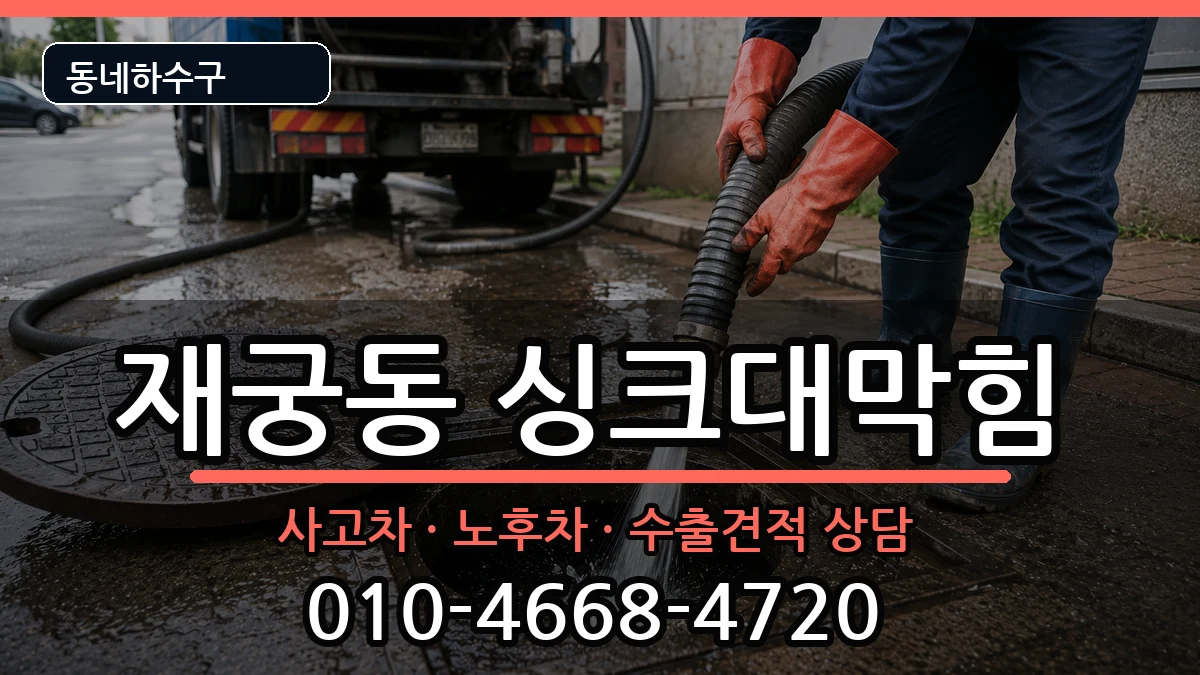 경기군포시재궁동 싱크대막힘 경기군포시재궁동 싱크대막힘 증상 처리 안내 이미지 3
