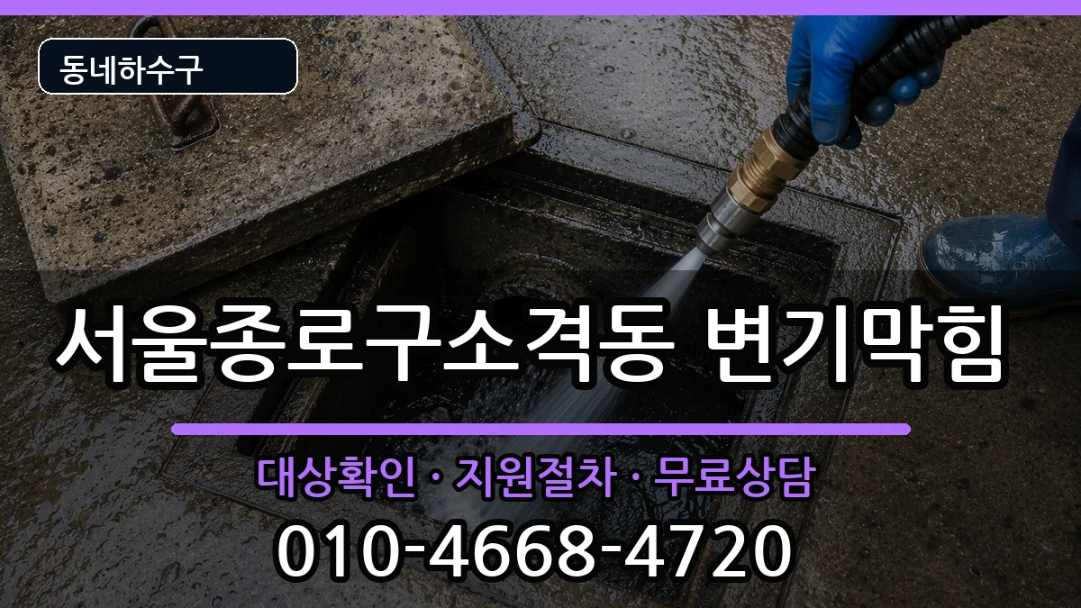 서울종로구소격동 변기막힘 서울종로구소격동 변기막힘 증상 처리 안내 이미지 2
