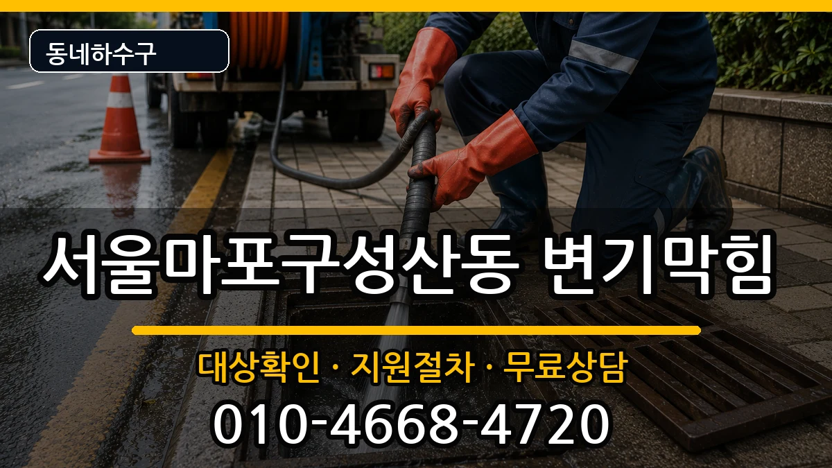 서울마포구성산동 변기막힘 서울마포구성산동 변기막힘 증상 처리 안내 이미지 1