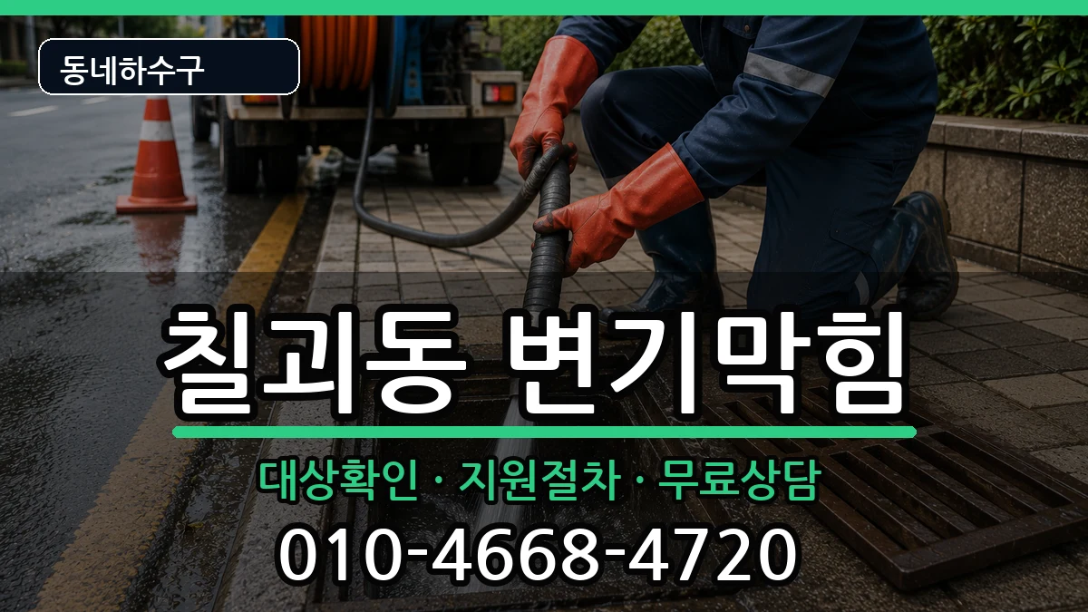 경기평택시칠괴동  변기막힘 질문형