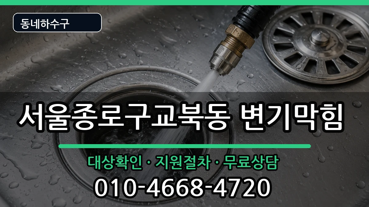 서울종로구교북동 변기막힘 서울종로구교북동 변기막힘 증상 처리 안내 이미지 3