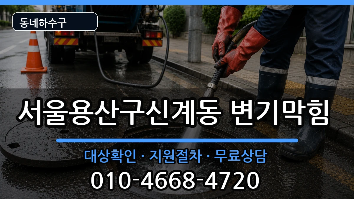 서울용산구신계동 변기막힘 서울용산구신계동 변기막힘 증상 처리 안내 이미지 2