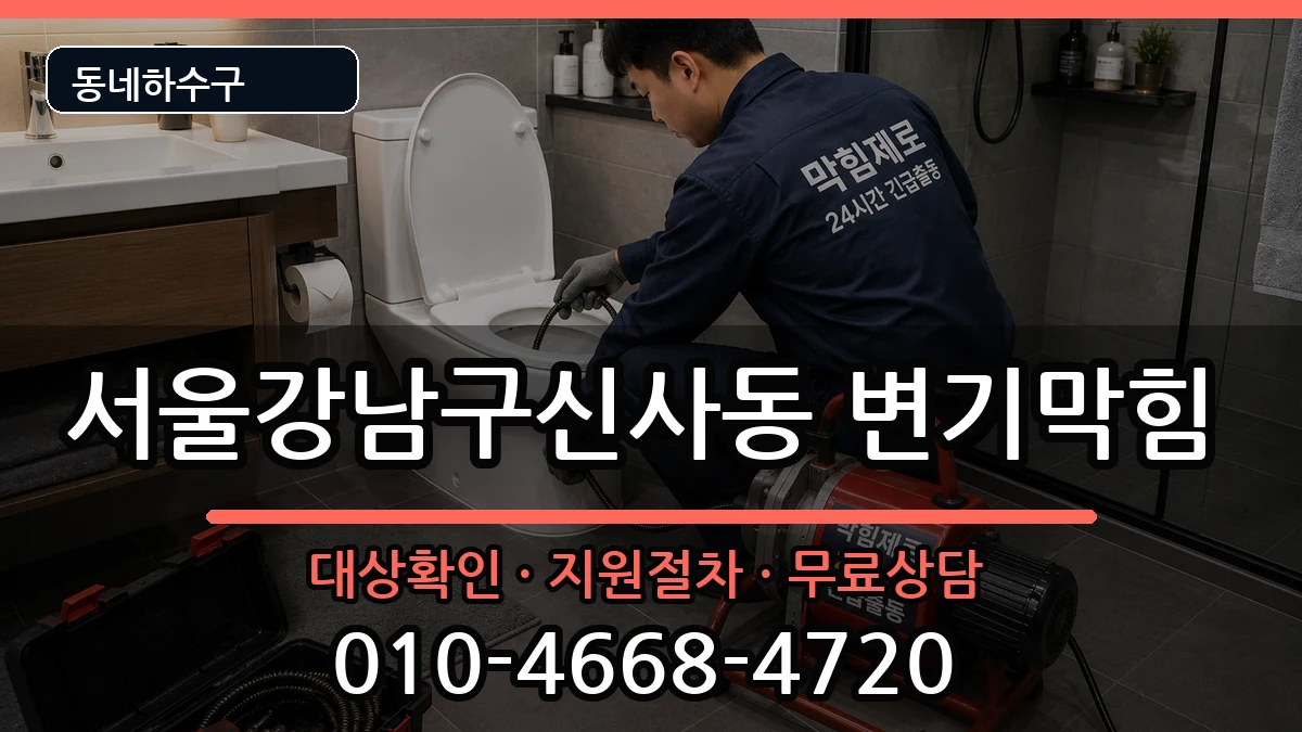 서울강남구신사동 변기막힘 서울강남구신사동 변기막힘 증상 처리 안내 이미지 1