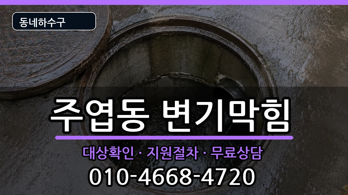 경기고양시일산서구주엽동 변기막힘 경기고양시일산서구주엽동 변기막힘 증상 처리 안내 이미지 1