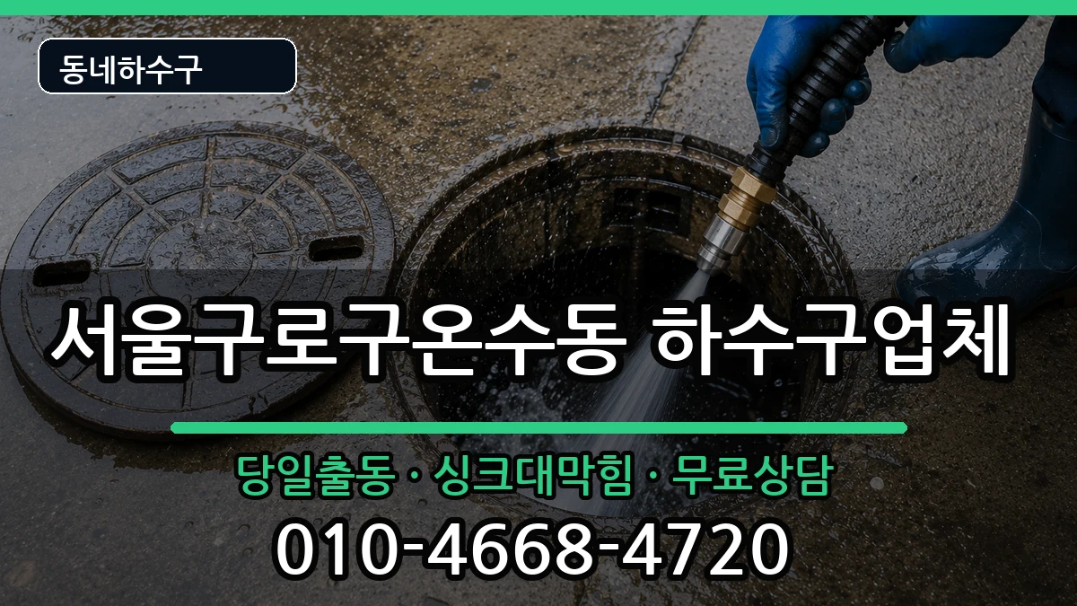서울구로구온수동 하수구막힘 서울구로구온수동 하수구막힘 증상 처리 안내 이미지 1