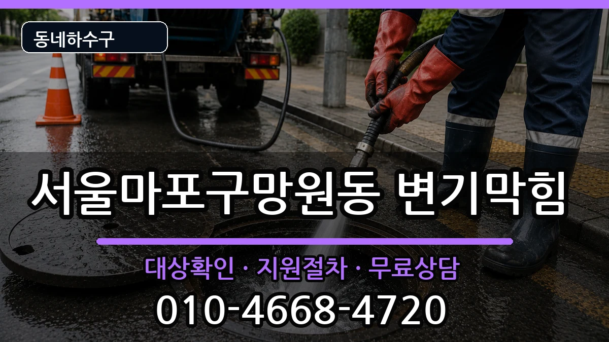 서울마포구망원동 변기막힘 서울마포구망원동 변기막힘 증상 처리 안내 이미지 1