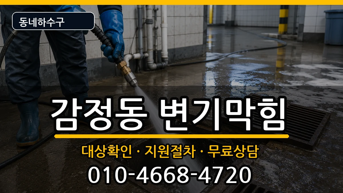 경기김포시감정동 변기막힘 경기김포시감정동 변기막힘 증상 처리 안내 이미지 3