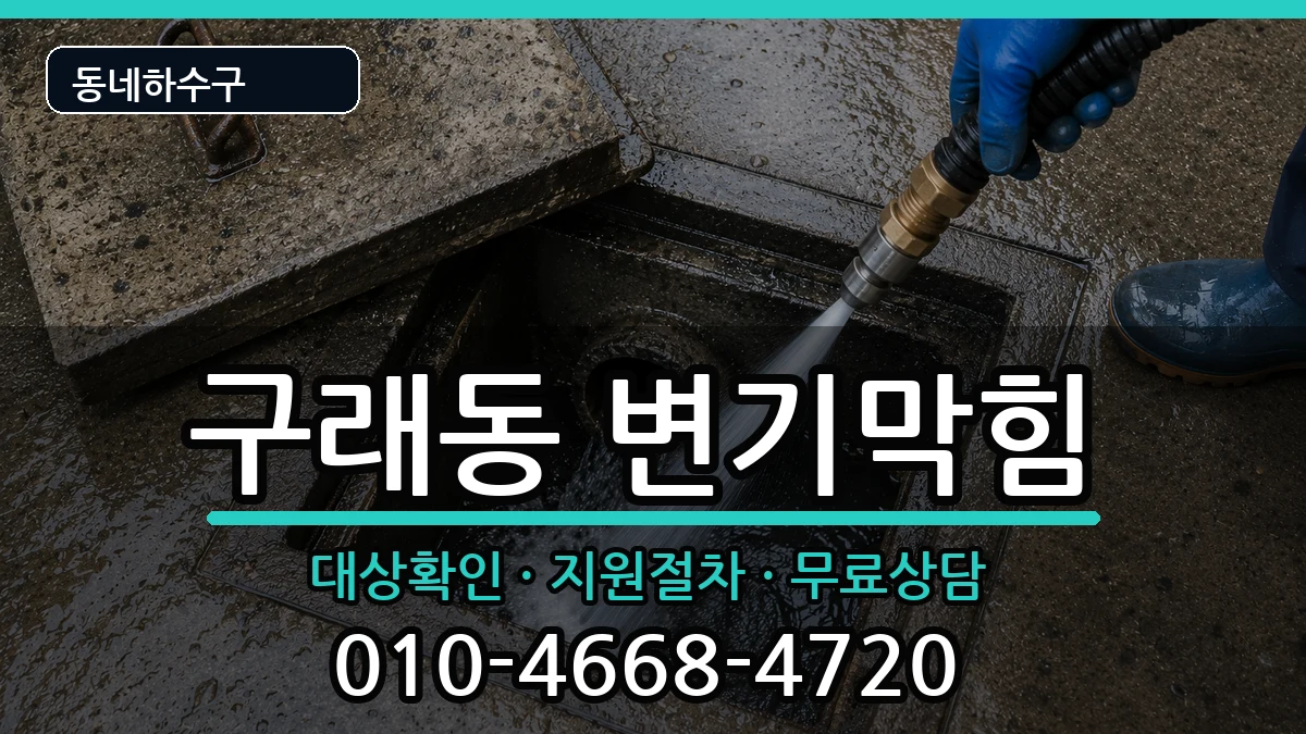 경기김포시구래동 변기막힘 증상 처리 안내 이미지 3