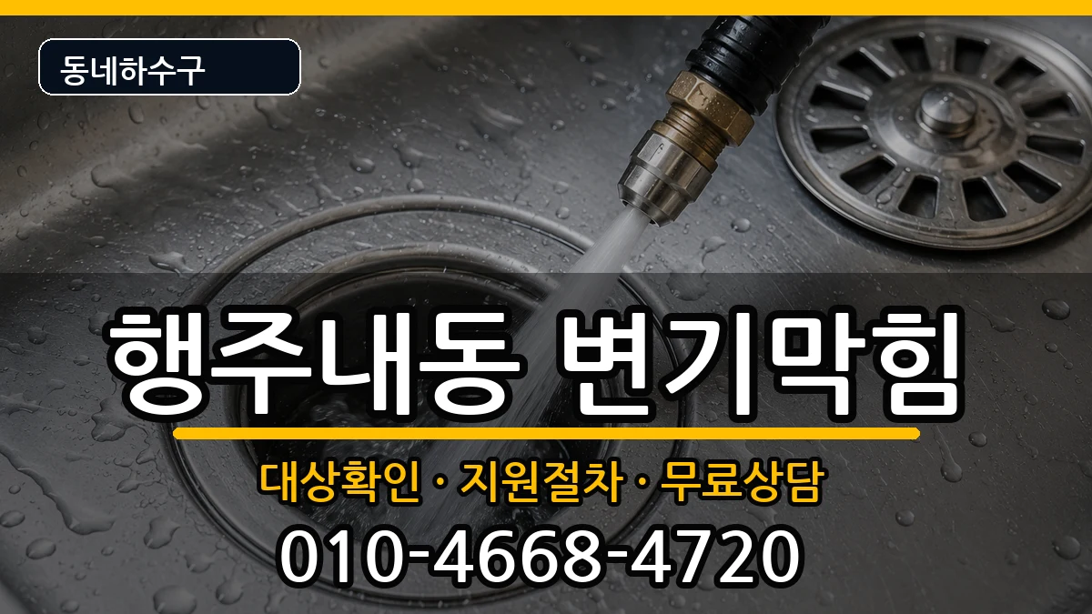 경기고양시덕양구행주내동 변기막힘 증상 처리 안내 이미지 1