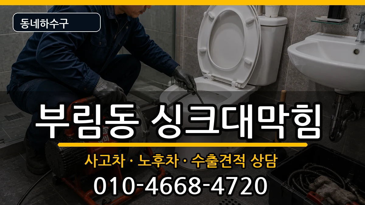 경기과천시부림동 싱크대막힘 경기과천시부림동 싱크대막힘 증상 처리 안내 이미지 2