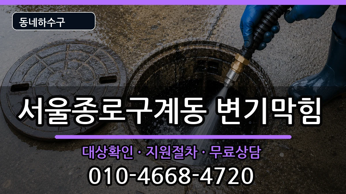 서울종로구계동 변기막힘 서울종로구계동 변기막힘 증상 처리 안내 이미지 3