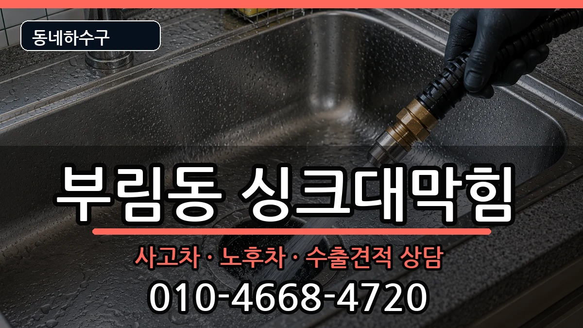 경기과천시부림동 싱크대막힘 경기과천시부림동 싱크대막힘 증상 처리 안내 이미지 1
