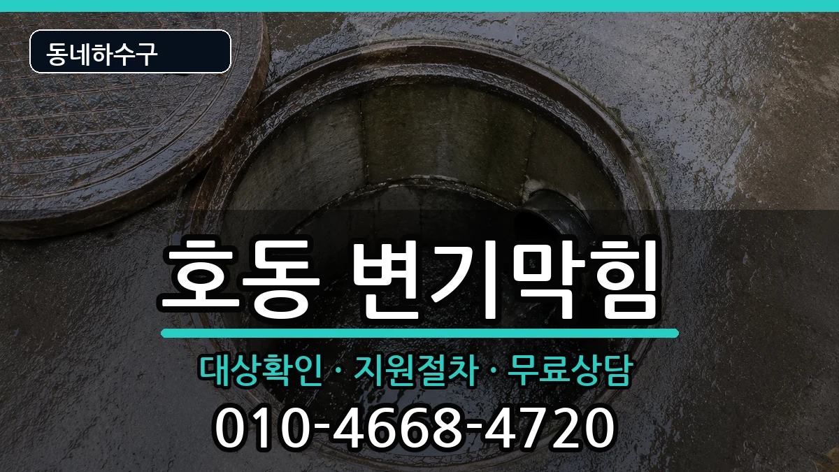 경기용인시처인구호동 변기막힘 경기용인시처인구호동 변기막힘 증상 처리 안내 이미지 2