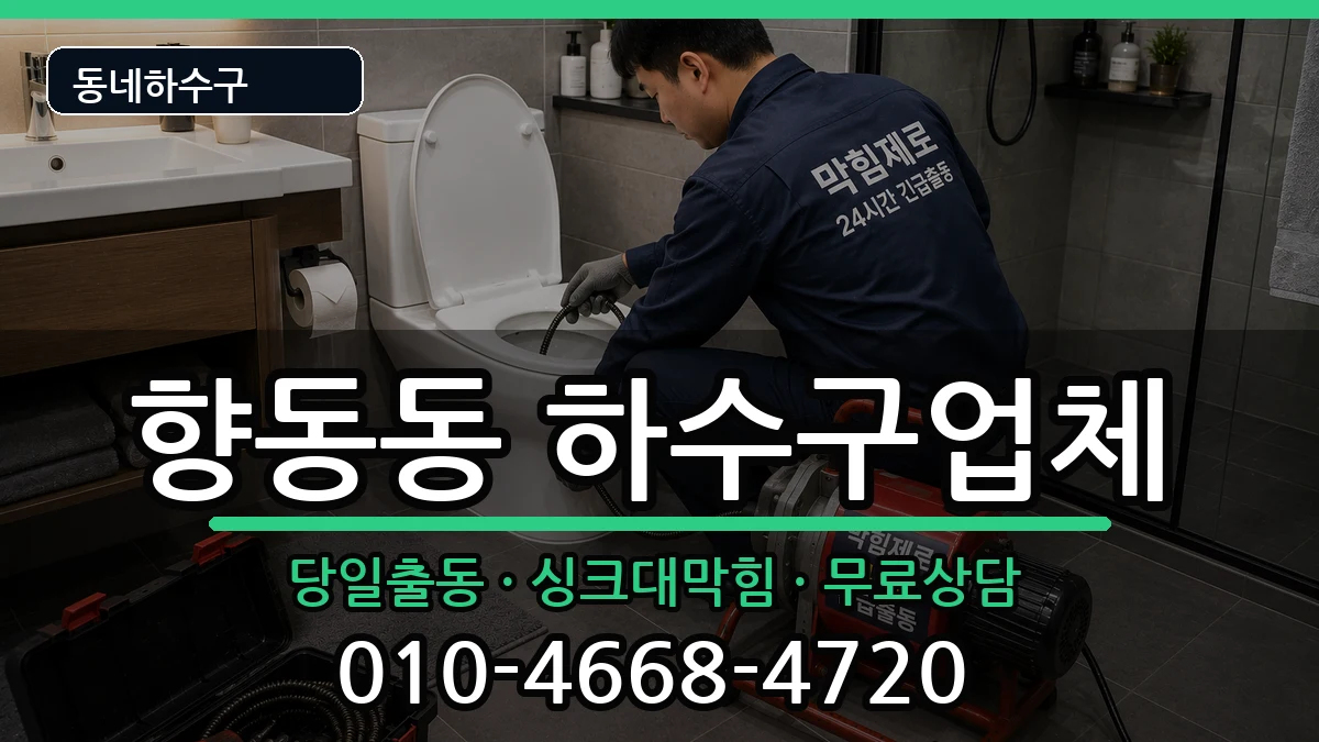 경기고양시덕양구향동동 하수구막힘 증상 처리 안내 이미지 3