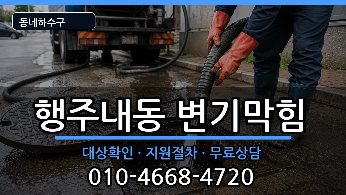 경기고양시덕양구행주내동 변기막힘 증상 처리 안내 이미지 3