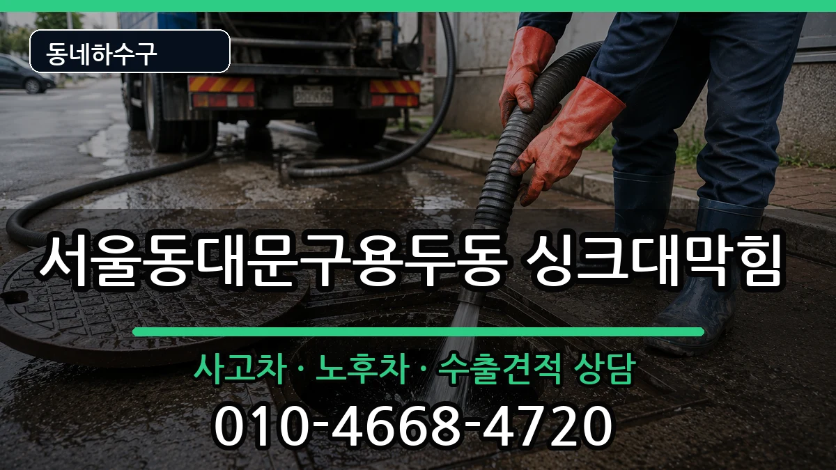 서울동대문구용두동 싱크대막힘 서울동대문구용두동 싱크대막힘 증상 처리 안내 이미지 1
