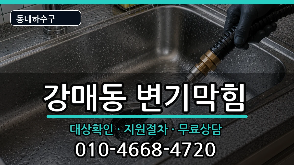 경기고양시덕양구강매동  변기막힘 준비사항형
