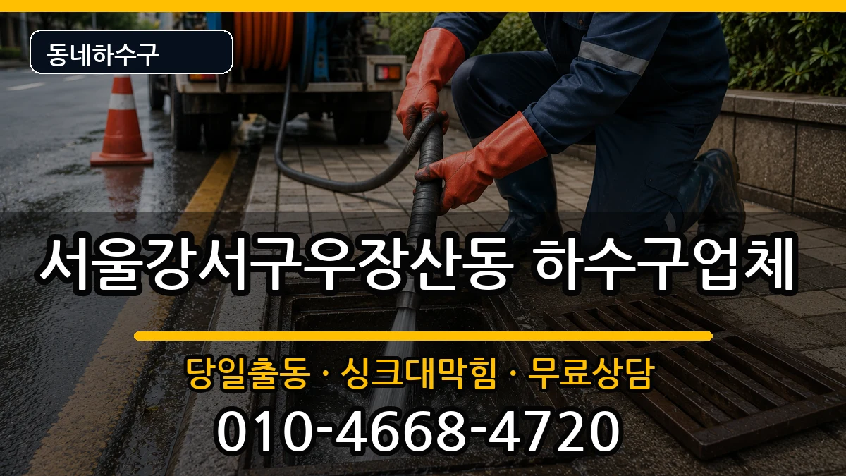 서울강서구우장산동 하수구막힘 서울강서구우장산동 하수구막힘 증상 처리 안내 이미지 2