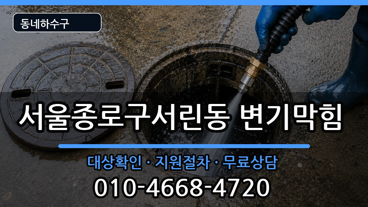 서울종로구서린동 변기막힘 서울종로구서린동 변기막힘 증상 처리 안내 이미지 3