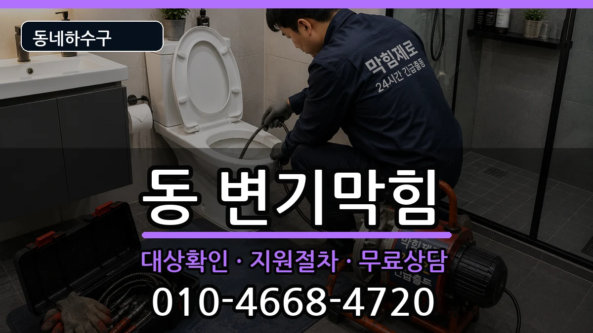 경기구리시동구동 변기막힘 경기구리시동구동 변기막힘 증상 처리 안내 이미지 2