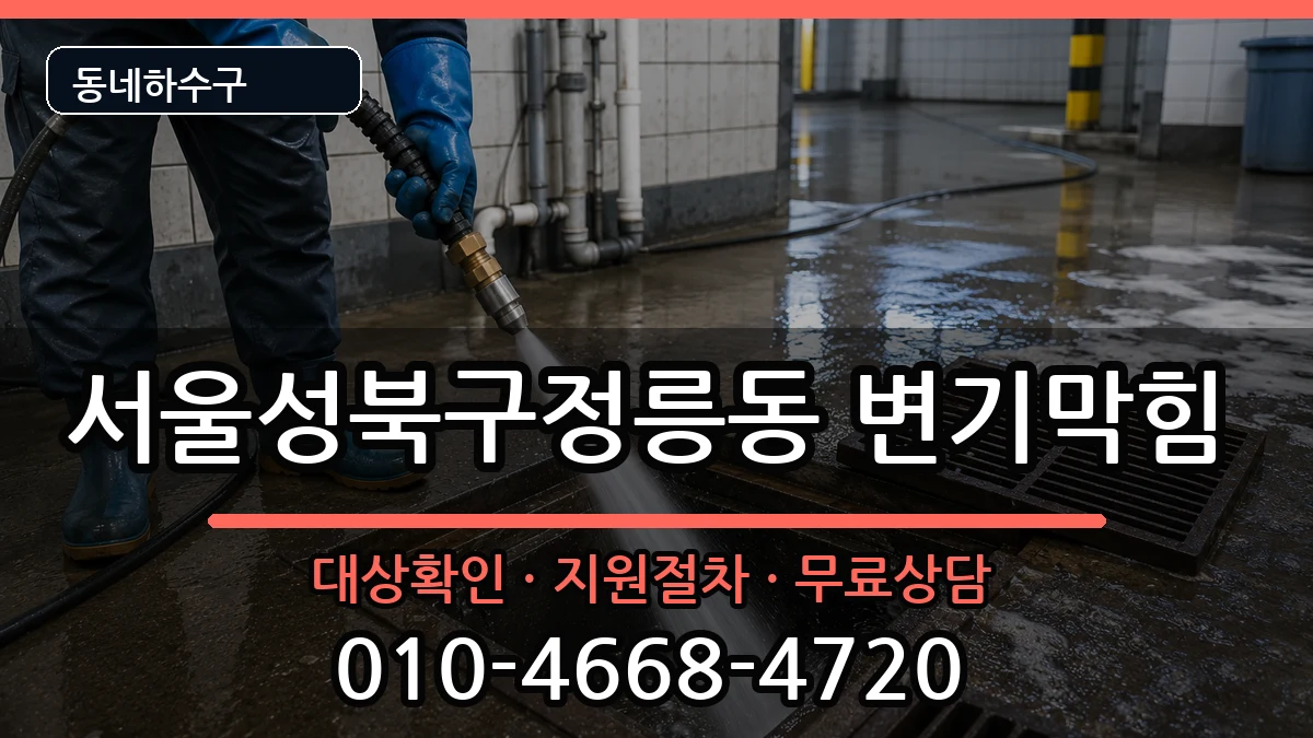 서울성북구정릉동 변기막힘 서울성북구정릉동 변기막힘 증상 처리 안내 이미지 2